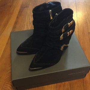 Vince Camuto wedge booties